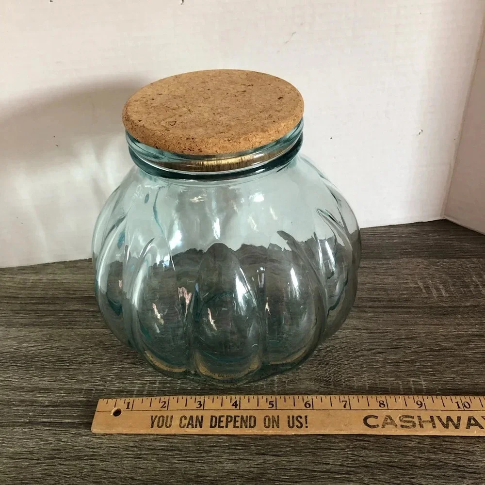 Vtg Italian Glass Jar - Picture 9 of 9
